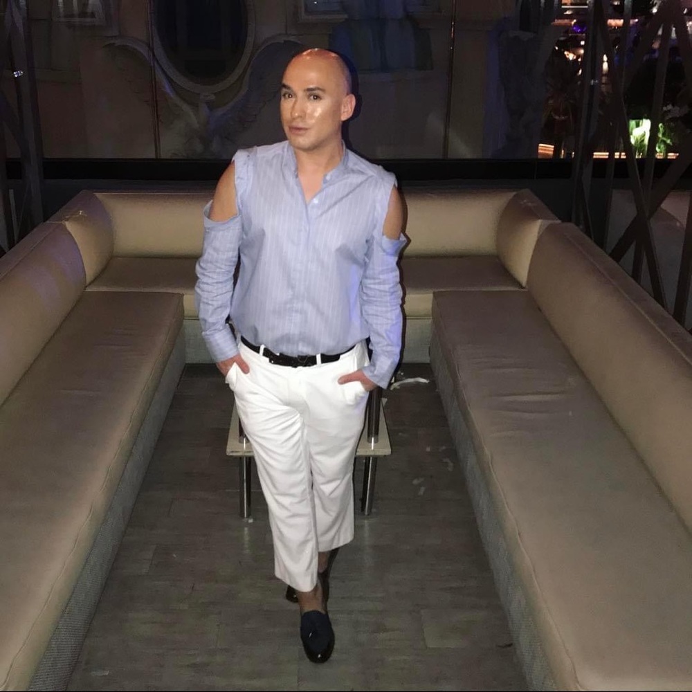 Cold Shoulder Button Down Shirt - image 4